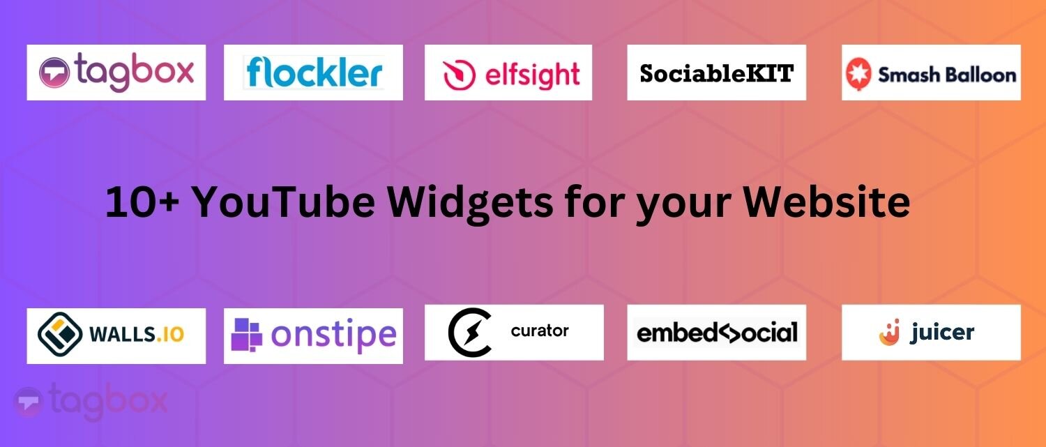 best youtube widget for website