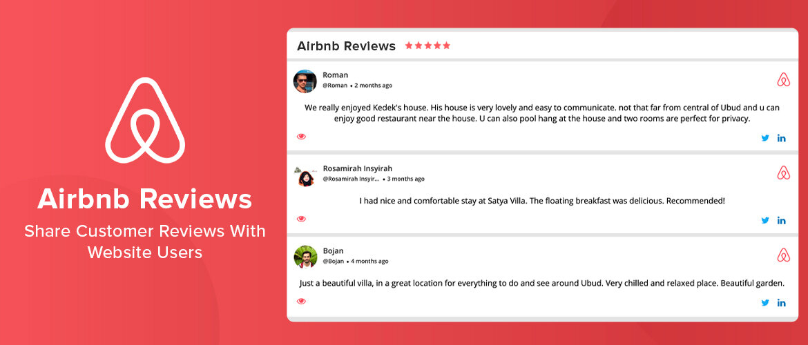 airbnb reviews