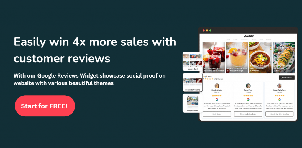 Google Reviews Widget