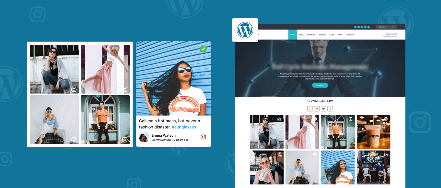 embed instagram feed wordpress