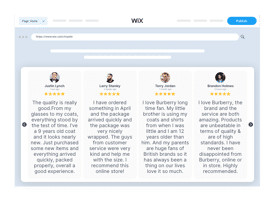 Taggbox google Reviews Widget On wix