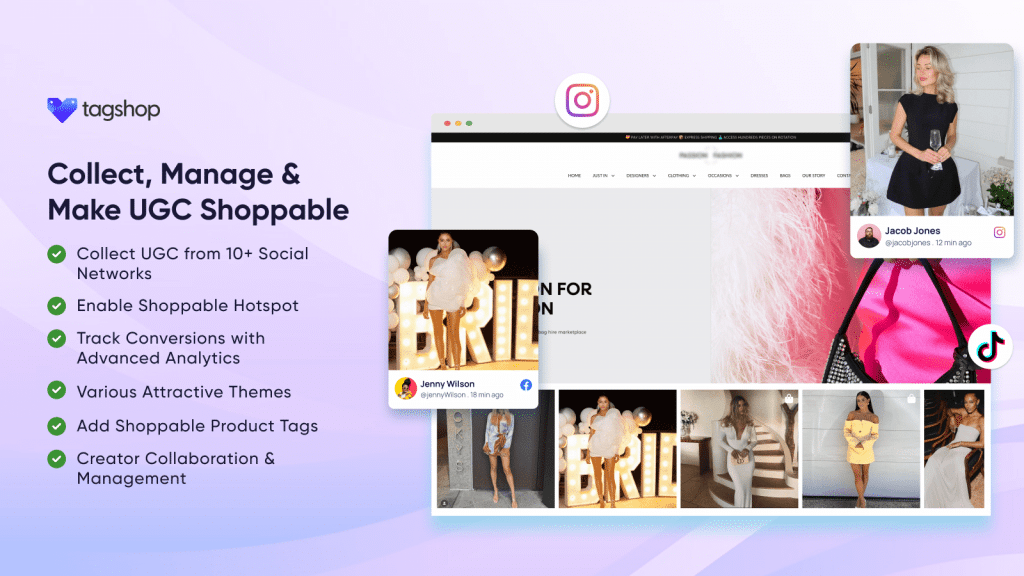 UGC Platform - Tagshop