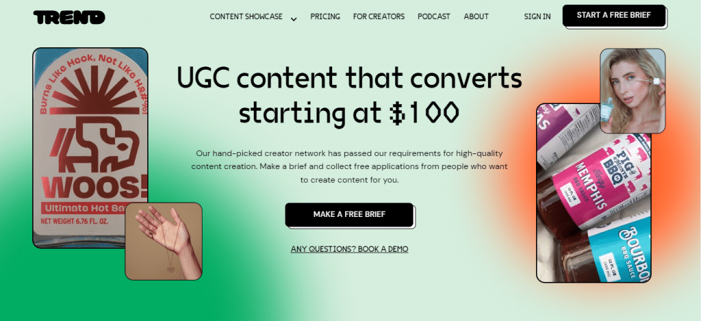 Top UGC platform